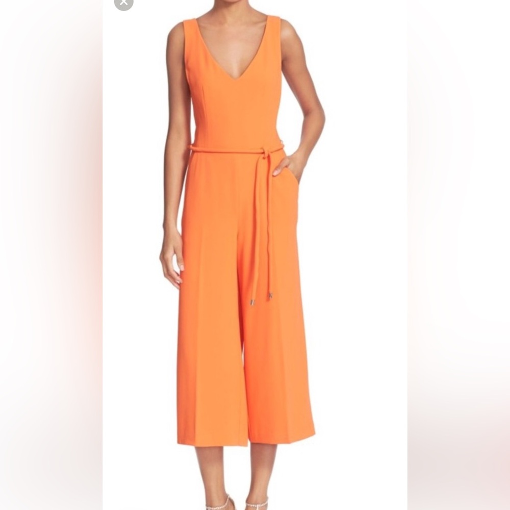 Trina Turk Deann Jumpsuit Wide Leg Crop